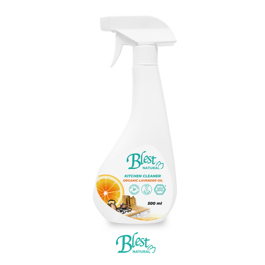 Blest Natural Kitchen Cleaner - Organic Orange Oil 500ml