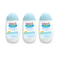 Baby First Nouveau Baby Bath Wash 110ml Milk Scent 3 Bottles