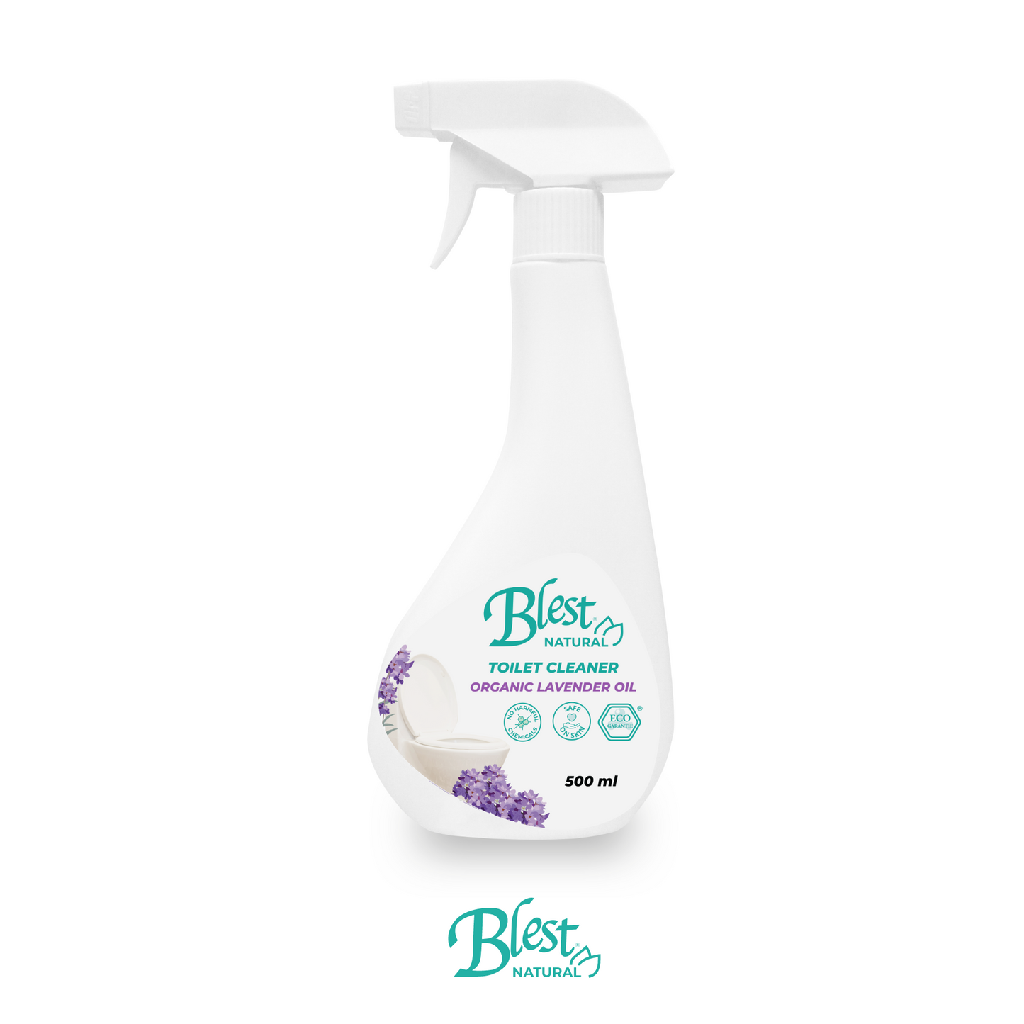 Blest Toilet Cleaner 500ml - Organic Lavender Oil