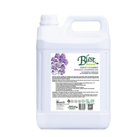 Blest Natural Toilet Cleaner - Organic Lavender Oil 5L