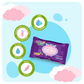 Baby First Kiddie Wipes 60 Sheets Mixed Berries Scent