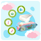 Baby First Baby Wipes 90 Sheets 3+1 Pack (360 Sheets)