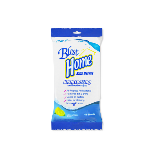Blest Home Disinfecting Multi-Purpose Wipes 40 Sheets