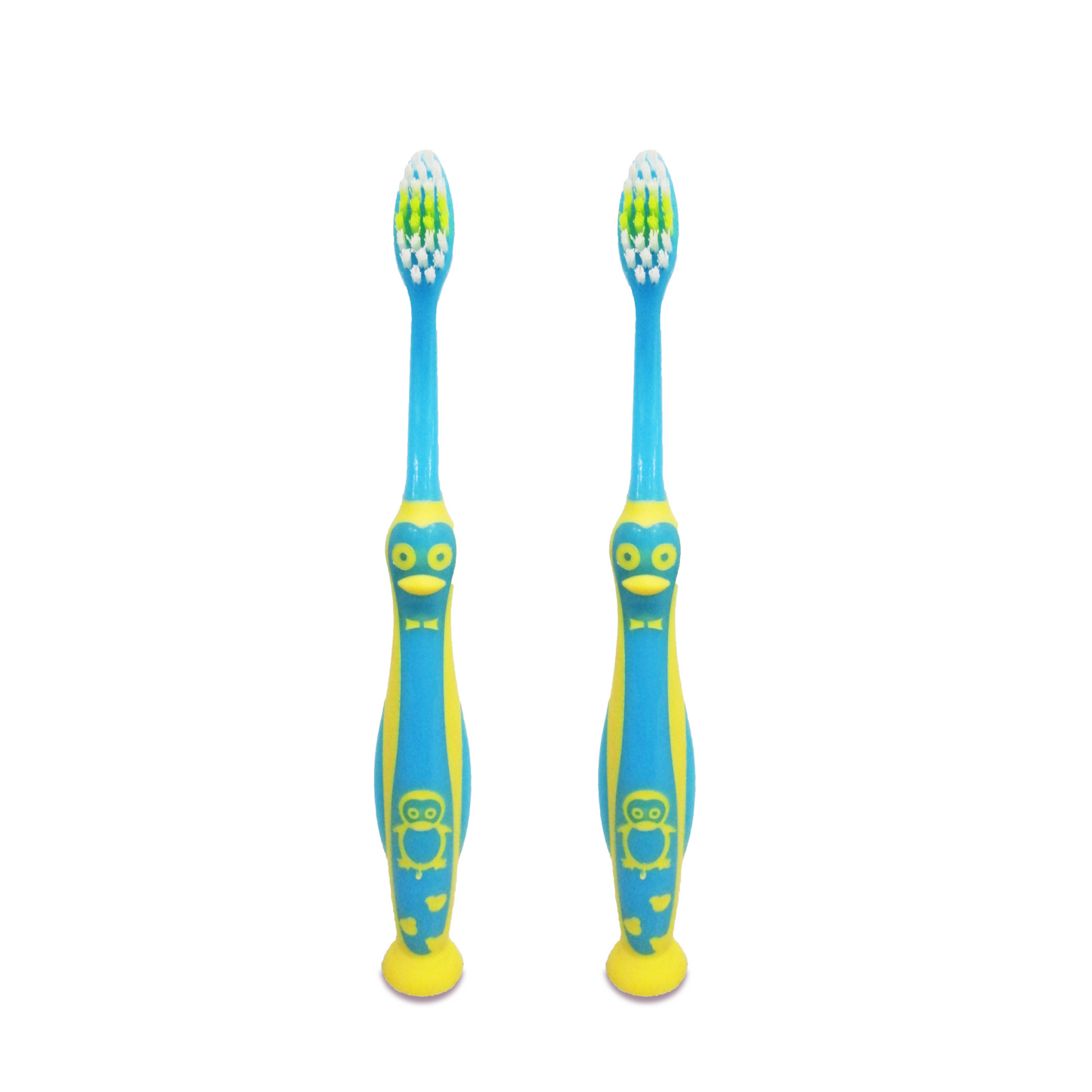 Baby First Kiddie Toothbrush 2-4 Years Old -Penguin 2 Packs